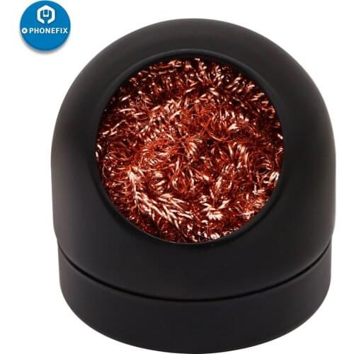 Metal Wire Ball Desoldering Soldering Solder Iron Tip Dross Cleaner Welding Nozzle Cleaning Steel Ball Mesh Filter Tin Remove