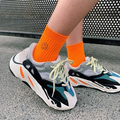Pure Cotton Women Crew Socks Fashion Solid Candy Color Fluorescence Socks Spring Autumn High Quality short Sock 3pairs