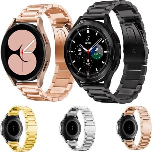 Galaxy Watch4 Classic 42mm 46mm Stainless Steel Strap For Samsung Galaxy Watch 4 44mm 40mm Smartwatch Metal Link Bracelet Band