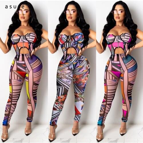 Tracksuit Women Sexy Club Outfit Jogging Full Female Sportswear Office Suit Crop Top And Pant Two Piece Set Home Clothes C3995