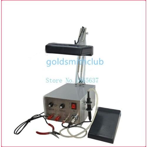 Jewelry spot welding machine gas welding kit 850W welder for gold,silver welding with LCD optic device jewelry welder machine