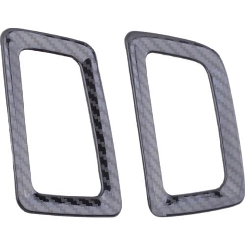 1 Pair Car Stainless Steel Dashboard Air Conditioning Vent Outlet Cover Trim Fit for Honda Accord 2017 2016 2015 2014 2013