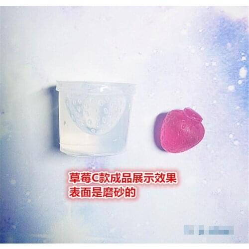 2019 NEW Handmade Silicone Mould Dried Flower Resin Decorative Craft DIY 3 styles strawberry Type epoxy resin molds
