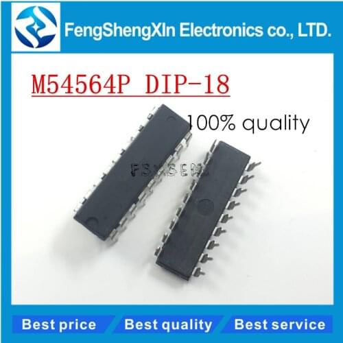 5pcs/lot NEW M54564P DIP-18 M54564 500ma 8 units darlington transistor array