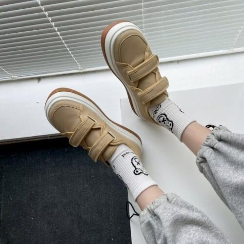 Women Sneakers Women Black Platform Sneakers Casual Vulcanized Shoes 2021 Autumn Shoes Zapatillas Mujer