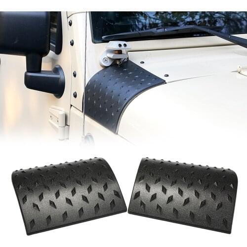Cowl Body Armor Outer Cowling Cover Exterior Accessories Part for Jeep Wrangler Rubicon Sahara Jk Unlimited 2007-2018