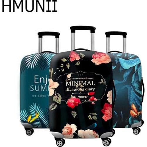 HMUNII Hot Fashion Suitcase Protective Cover Elastic Luggage Dust Cover Apply to 24 Inch Multi-function Travel Accessories