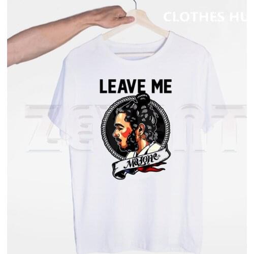 Post Malone Shirt Mens Short Sleeve White Tshirt Hiphop T Shirt Male T Shirts