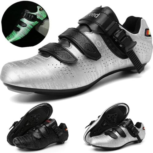 Professional Road Cycling Shoes Male Sapatilha Ciclismo Self-Locking Road Sports Shoes Outdoor Non-Slip Mountain Bike