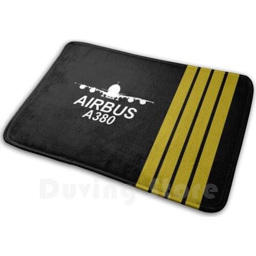 Airbus A380 Carpet Mat Rug Cushion Soft Airbus Aviation Plane Pilot