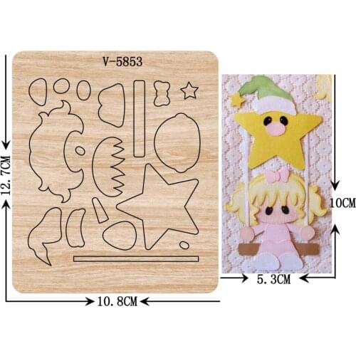 New wooden dies cutting dies for scrapbooking Multiple sizes V-5853