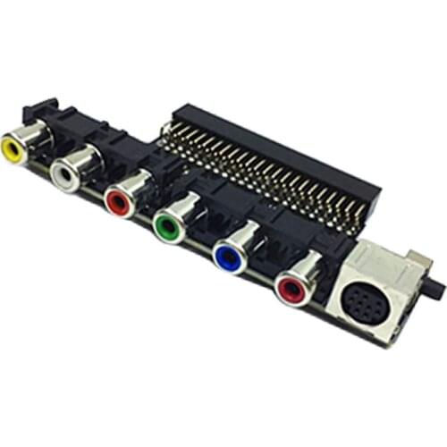 Upgrade Video Booster RGBS Signal Output Audio Output RGBS Card for NE-C PCE PC Engine Console For Grafx TV AC RGBS conveter