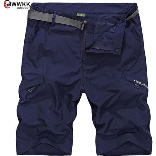 Outdoor/Camping/Hiking Short Men Summer Quick Dry/Waterproof Tactical Trekking/Fishing New Large Multi Pocket Comfortable Shorts