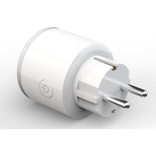 Smart Wifi Socket Phone App Voice Remote Control Home Automation Timer Switch Wall Plug With Rgb Led Light