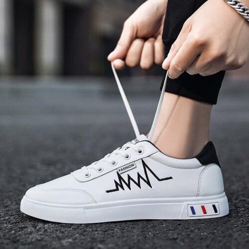 2020 Spring White Shoes Men Shoes Mens Casual Shoes Fashion Sneakers Street Cool Man Footwear Zapatos De Hombre NanX310