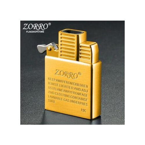 ZORRO Original Dual Fire Torch Lighter accessory Gas Jet Windproof Cigarette Lighter Movement Inflatable Liner DIY Tool