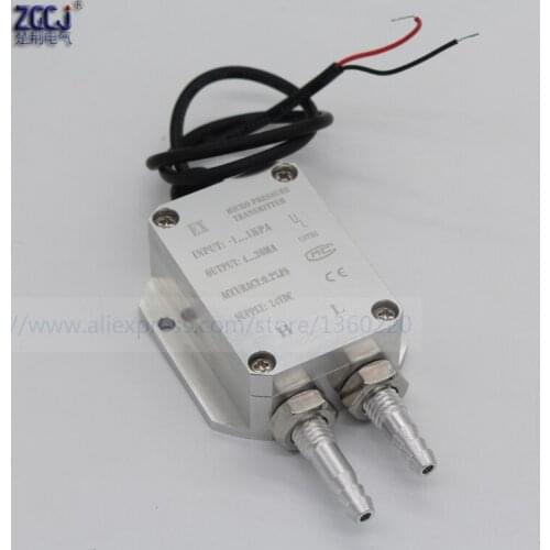 -1~1kPa Explosion proof pressure difference transmitter 4-20mA tube micro Ex pressure differential sensor