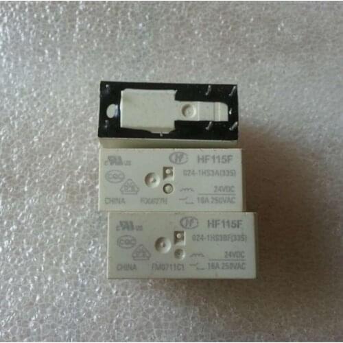 10pcs Relay HF115F 024-1HS3A (335) 1HS3BF (335) 115F-1A-6P-24V