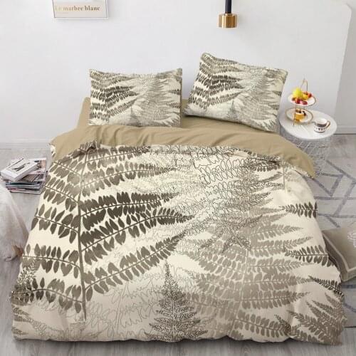 3D Camel Comforther Cases Custom Design Plant Duvet Cover Sets Pillow Covers King Queen Full Twin Size Vintage Home Textile