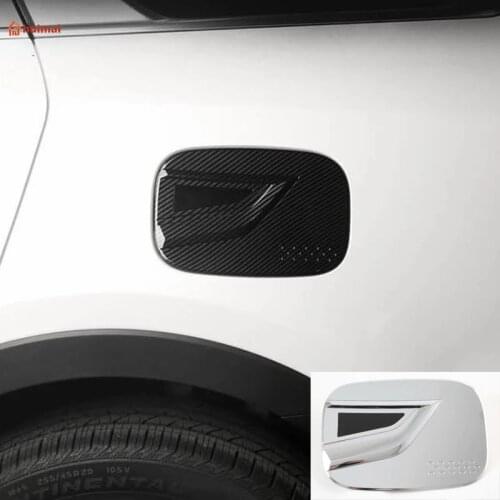 Car Styling Accessories For Kia Sorento MQ4 2021 ABS Carbon Fiber Gasoline Tank Cap Fuel Tank Cover Protective Sticker Sticker