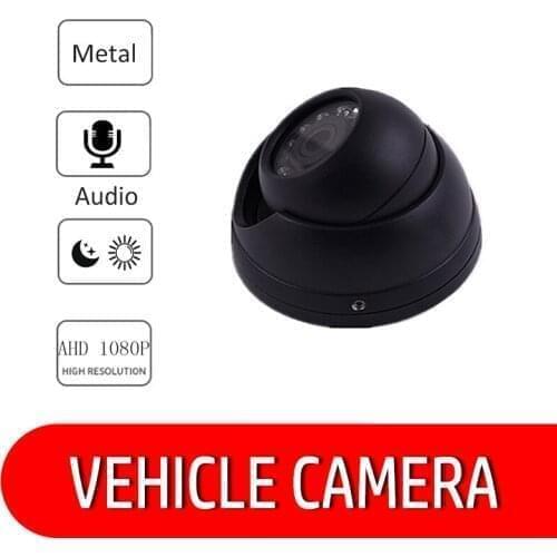 AHD 1080P HD Indoor and Outdoor Camera Waterproof Car Surveillance Camera Suitable for Truck School Bus
