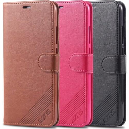 AZ NS Case for Huawei Honor Note 10 PU Leather Cover Card Holder Wallet Case for Huawei Note 10 fundas retro holster