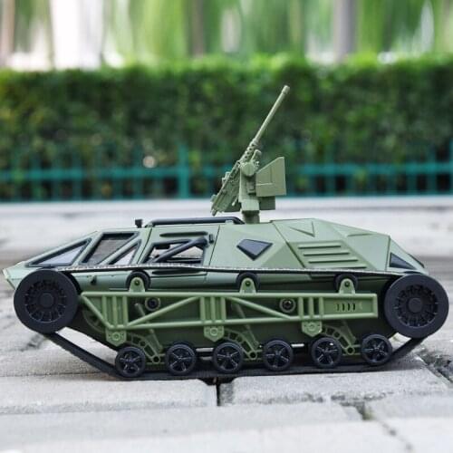 Super Coll Jiada Die-cast Metal Children Toys Car Model Military Vehicle 1:24 crawler tank 98293 in gift box