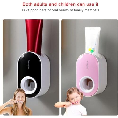 Toothpaste Dispenser Bathroom Wall Mount Automatic Toothpaste Squeezer Bathroom Accessories