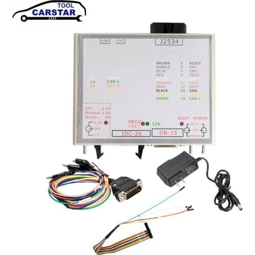 FLASH V1.95 ECU Power Box Tool ECU FLASH ECU Programmer Flash JTAG Code Readers & Scan Tools