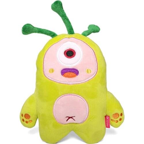 Dog Toy Cute Plush Little Monster 3 Styles Squeaky Fidget Toy Interactive Toy Dog Supplies