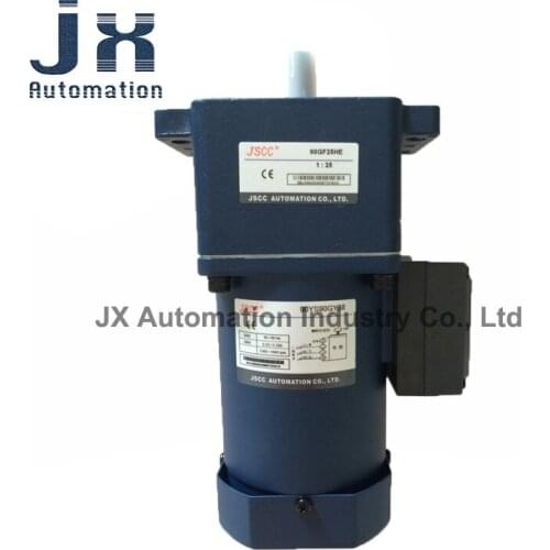 JSCC 90W 380V AC Induction Motor 90YS90GY38+90GF25HE Standard Gear Box with lug