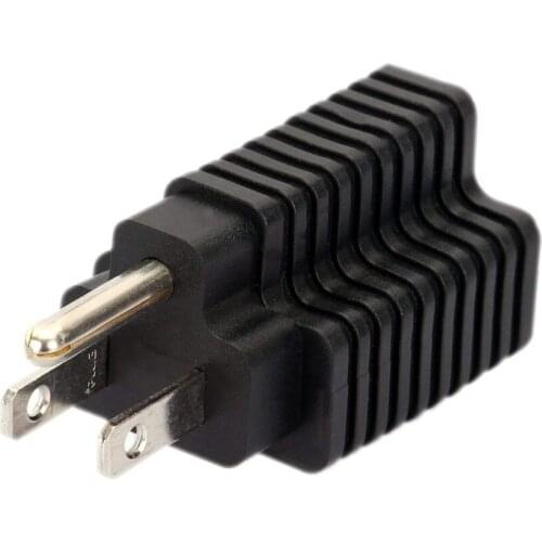 LBSC NEMA 5-15P To 5-20R Adapter,15 Amp Household Plug to 20 Amp T-Blade Female Adapter,15 Amp Male To 20 Amp Female Plug Adapte