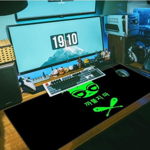 Sovawin Office Gamer Soft Mouse Pad Extra Large Mouse Pad Big Computer Gaming Mousepad Anti-slip Natural Rubberwith Locking Edge