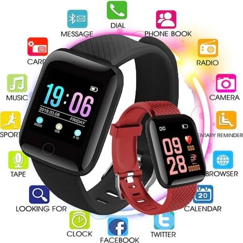 New smart bracelet 116Plus Bluetooth sports pedometer bracelet fashion smart watch waterproof smart logo Zhi 2020