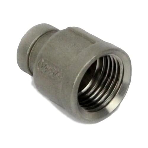 Beer brewing BSP STAINLESS REDUCING SOCKET 1/2INCH BSP X 1/4INCH