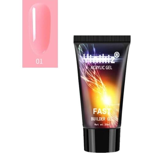 Yinikiz 30g Nail Extend Poly Extension Nail Gel UV LED Quick Extension Gel Manicure Nail Art Gel Dropshipping