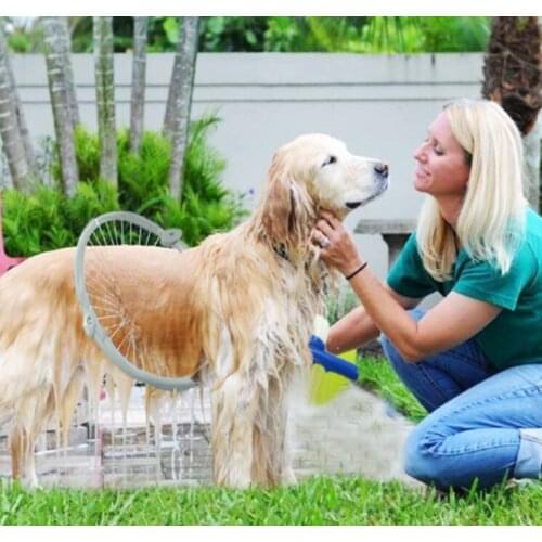 360 Degree Pet Bath Dog Cat Bathing Cleaner Shower Tool Kit Cleaning Woof Washer By Bulb Head Perfect Dog Washing Station