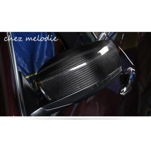 Top quality all real carbon fiber car outside rearview Mirror Caps cover for Maserati Ghibli/Quattroporte/GT GTS Gran Turismo