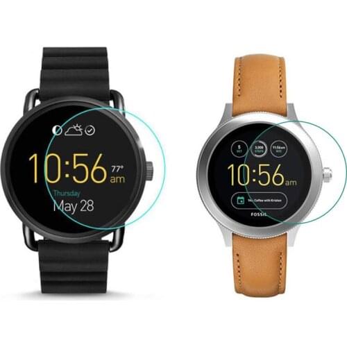 Tempered Glass Screen Protector Film For Fossil Q Wander/Control/Marshal/Venture Explorist HR/Founder Gen 2/3/4 Generation Watch