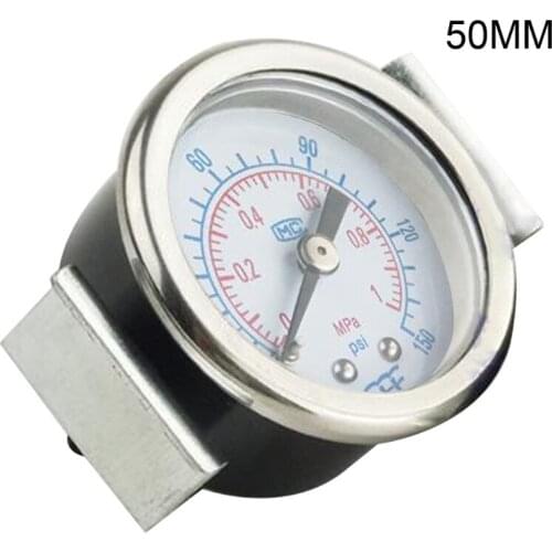 0~1.0MPa 0~150psi Pressure Gauge with Bracket Panel Type Double Scale Display