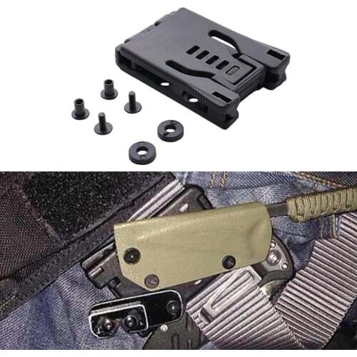 1pcs Travel Buckle Large Tek Lok Belt Clip Loop Special With Hardware, Sheath/Holster For Knife Kydex For DIY L0A4