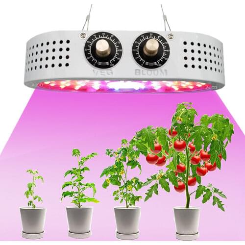 110W LED Growing Lamps Dimmable Plants Flowers Grow Lamp Lights Full Spectrum For Indoor Greenhouse Veg Bloom Growth Lighting