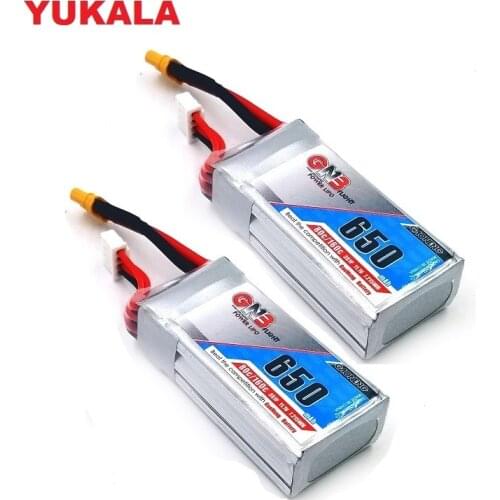 2PCS 11.1v 650mAh 80C/160C 3S Lipo battery with XT30 Plug for FPV Racing Drone 4 axis UAV RC Quadcopter RC Drone 650mah 11.1v