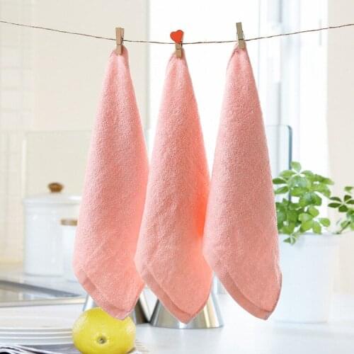 5Pcs/lot Children Feeding Bathing Face Washing Hand Towel Single Small Square Soft Cute Handkerchief for Kid