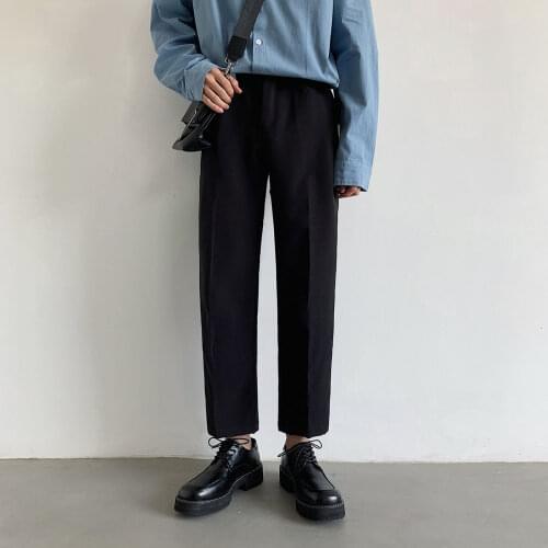 Pants Summer Hot Sale Style Casual Loose Nine Points Trousers With Men And Women Solid Color Leisure Tidal Current