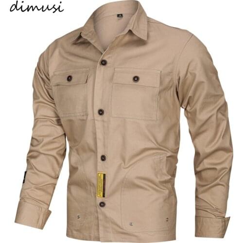 DIMUSI Men's Long Shirts