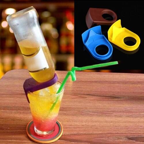 Labor Saving Goblet Glass Cup Tool Party Bar Practical Drinking Cocktail Bartender Beer Bottle Holder
