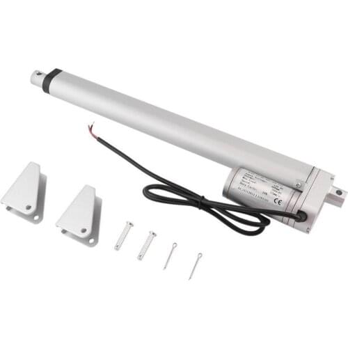 750N Electric Linear Actuator 12V DC Motor Linear Motion Controller with Limit Switch JS-TGZ-U2
