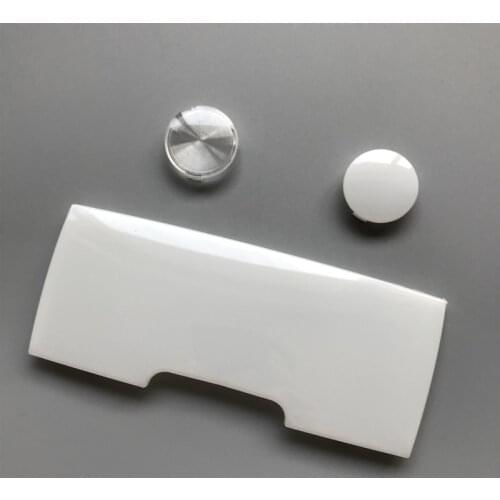 1PCSFront Roof Reading Lamp Trim Plate Dome Round Cover Cap Grey For Audi A4 B8 Q5 A5 2009 2010 2011 2012 8T0947139B