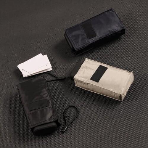 Mini Folding Umbrella Rain Windproof Anti-UV Protection 5Folding Portable Travel Pocket Umbrella Waterproof 6 Ribs Women Parasol